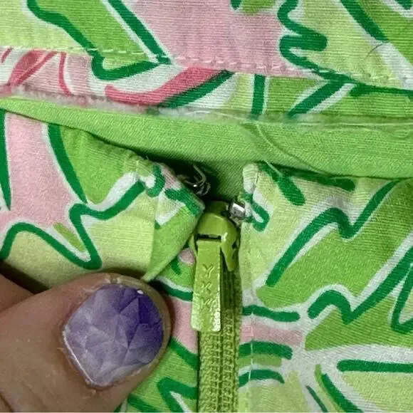 Lilly Pulitzer Vintage White Label Musical Monkeys Jungle Print skirt - Picture 5 of 10